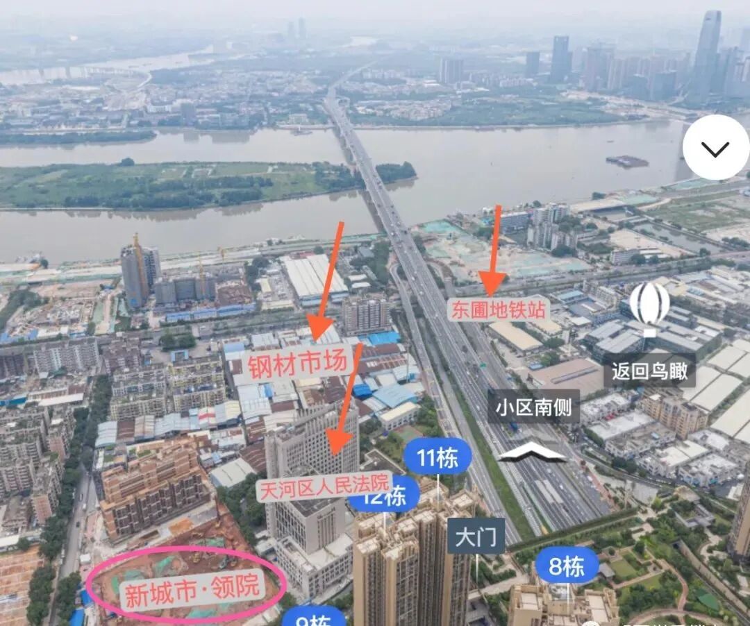 金融城别墅新城市领院，价格段在15-20万/㎡