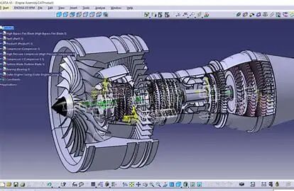 全球最著名的一款高端三维设计软件：CATIA的图3