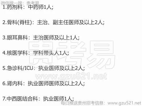 贵医安顺医院2025年招聘合同制员工启事