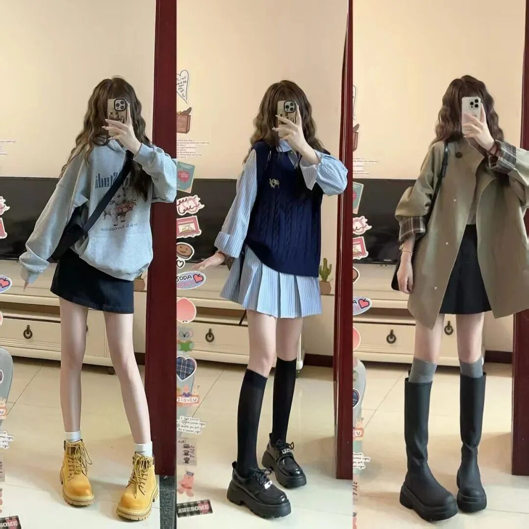 小个子秋冬穿搭