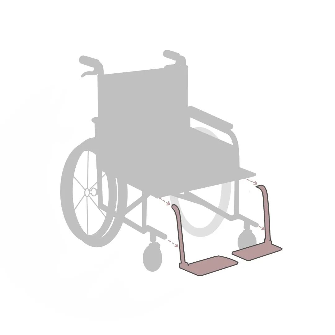 手动折叠轮椅怎么折叠辅具学堂｜科普知识－手动轮椅车结构_https://www.jmylbn.com_新闻资讯_第7张