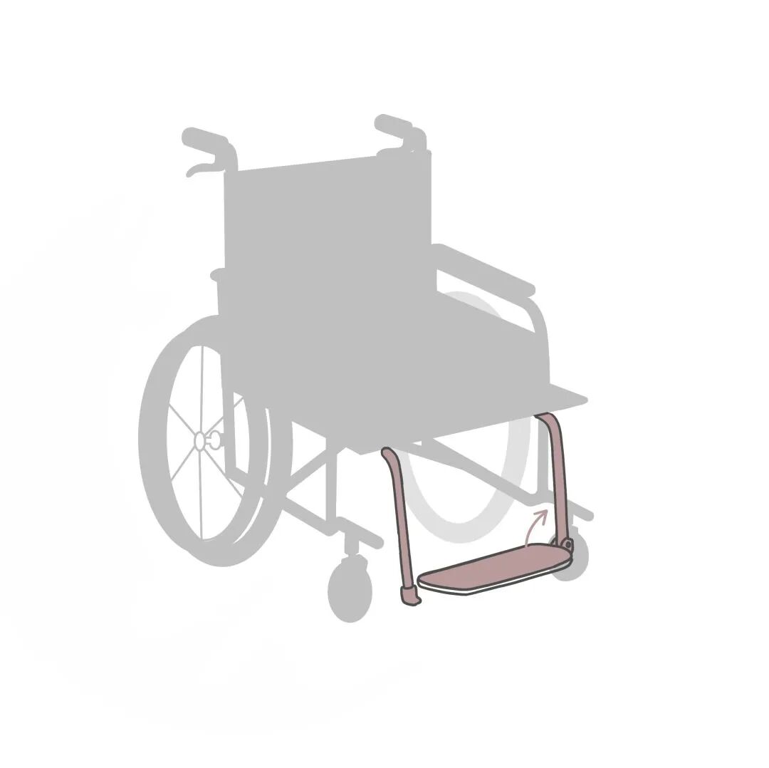 手动折叠轮椅怎么折叠辅具学堂｜科普知识－手动轮椅车结构_https://www.jmylbn.com_新闻资讯_第11张