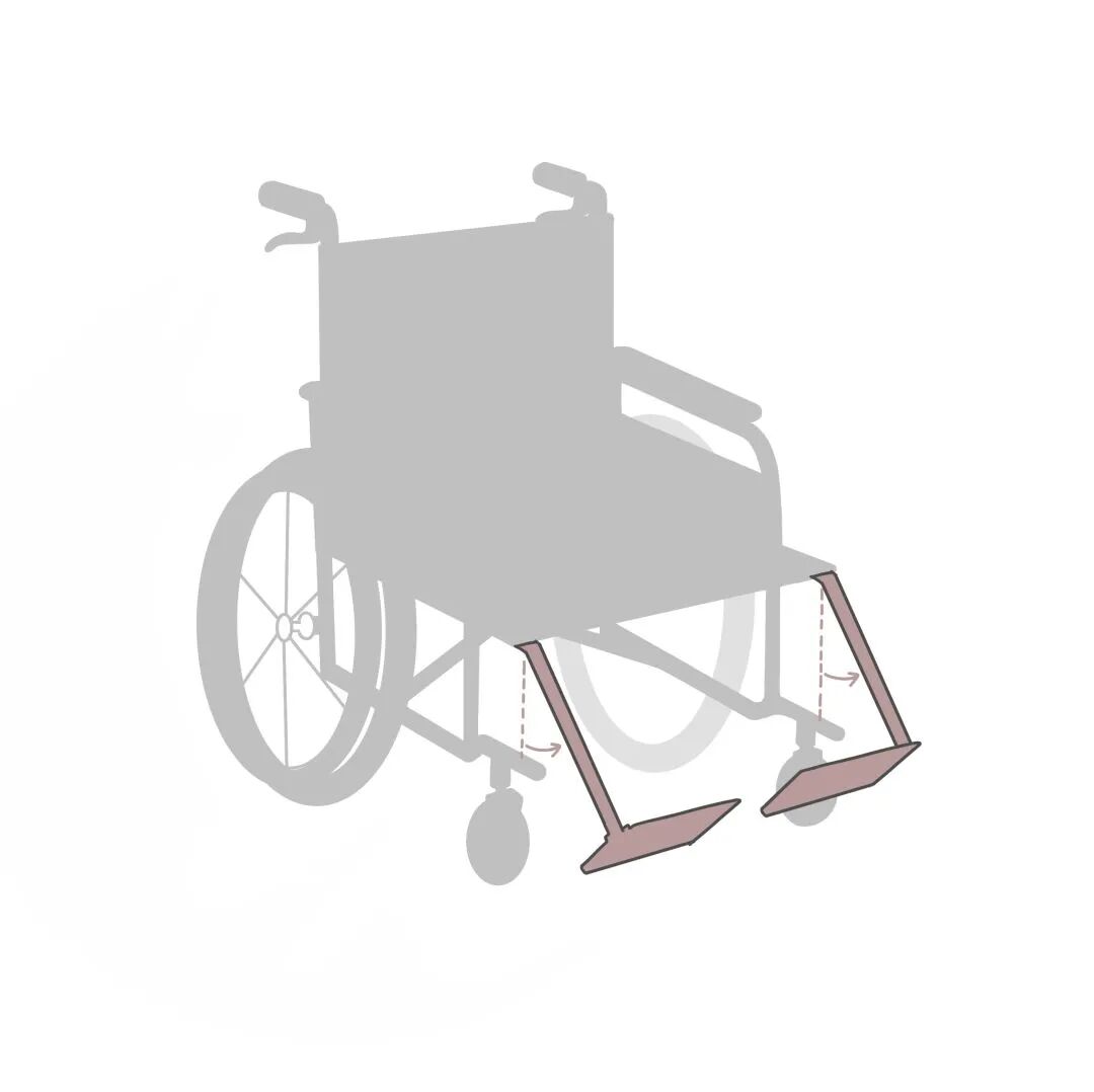 手动折叠轮椅怎么折叠辅具学堂｜科普知识－手动轮椅车结构_https://www.jmylbn.com_新闻资讯_第10张