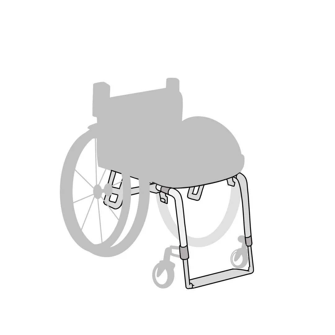 手动折叠轮椅怎么折叠辅具学堂｜科普知识－手动轮椅车结构_https://www.jmylbn.com_新闻资讯_第5张