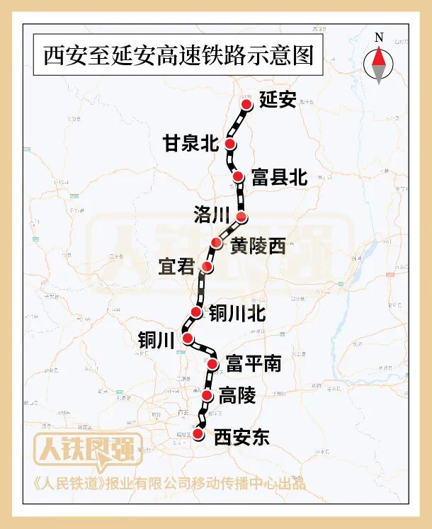 西延高铁线路全长约300公里,设计时速350公里,是我国"八纵八横"高铁网