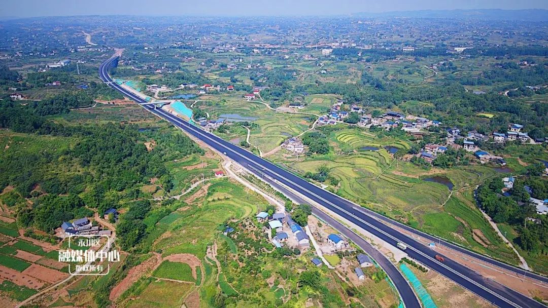 永川至江津高速公路图片