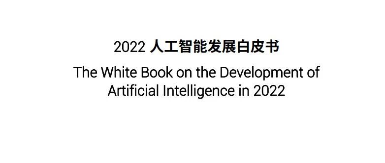 2022年人工智能發展白皮書圖片
