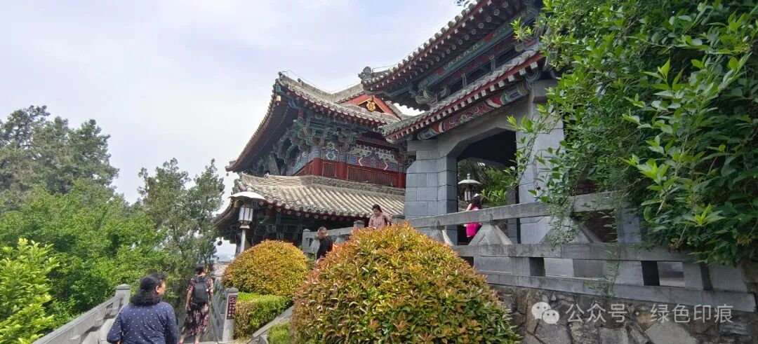 如今,伊水河南端新架了桥,看完龙门石窟,从南面直接过桥就到了香山.