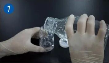 將100mL水樣加入100mL無菌取樣瓶