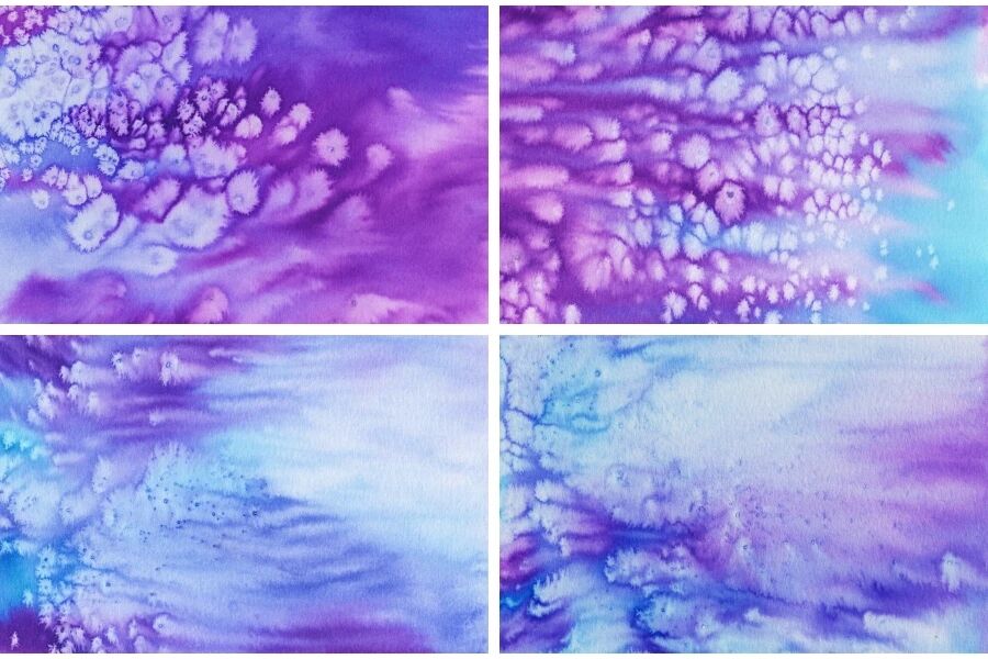 唯美水彩泼墨数码纹理图案背景高清图片素材