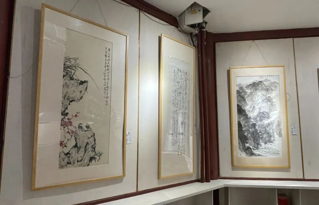 烟雨寻香—东坡书画研究院书画展在成都散花楼开展(图19)