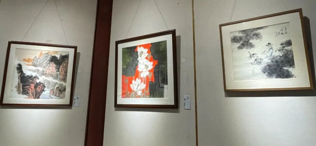 烟雨寻香—东坡书画研究院书画展在成都散花楼开展(图10)