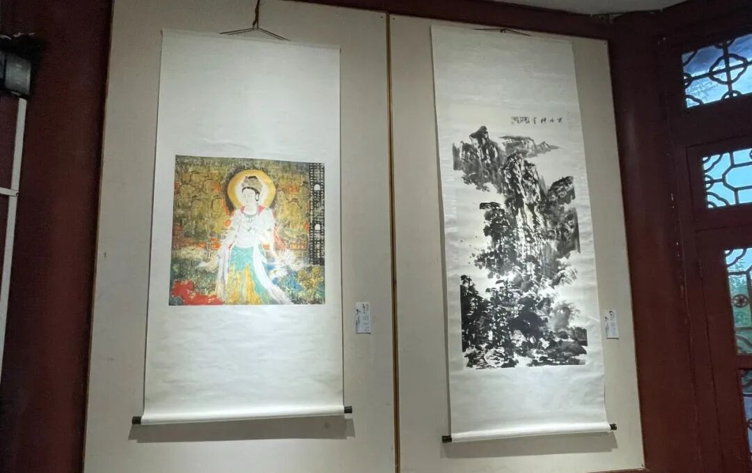 烟雨寻香—东坡书画研究院书画展在成都散花楼开展(图20)