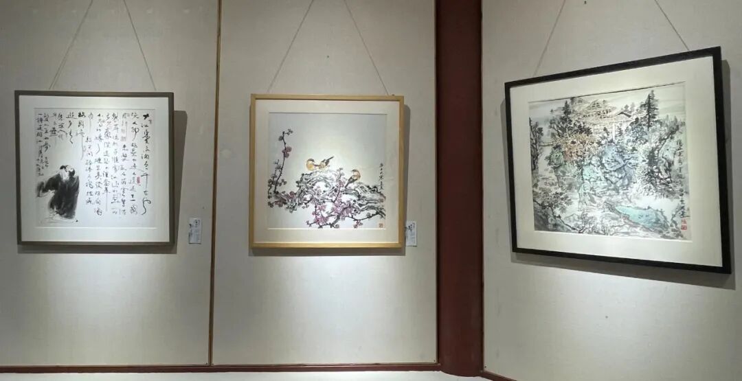 烟雨寻香—东坡书画研究院书画展在成都散花楼开展(图17)