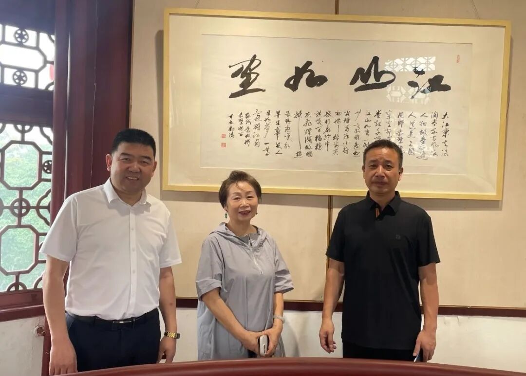 烟雨寻香—东坡书画研究院书画展在成都散花楼开展(图6)