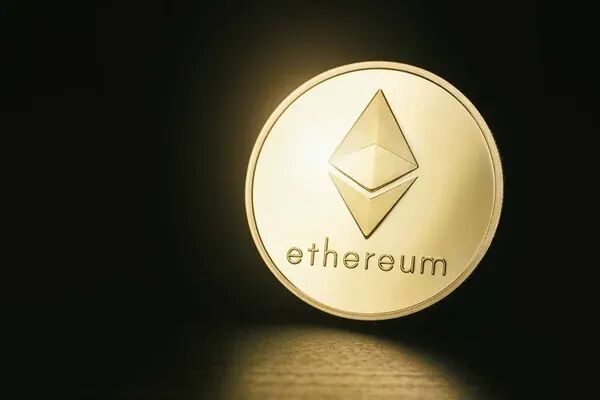 Ethereum Blockchain Cryptocurrency — 图库照片