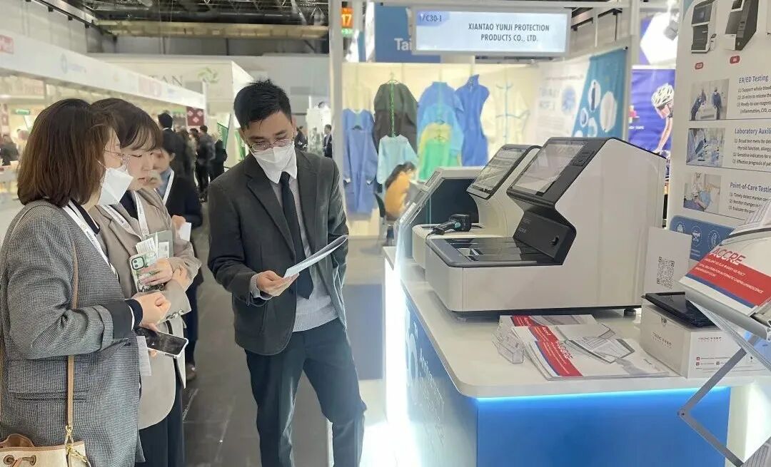 泰普生物怎么样国内IVD企业亮相德国MEDICA（五）：万孚、菲鹏、爱康、之江、理邦、艾康、汉唐、迈克赛德、微点、宝锐、泰普_https://www.jmylbn.com_新闻资讯_第4张