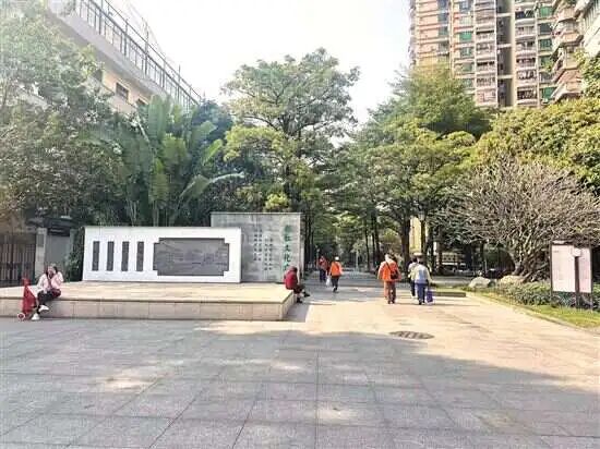 彩虹文化广场精细改造后成为“一老一少“活动重要场所