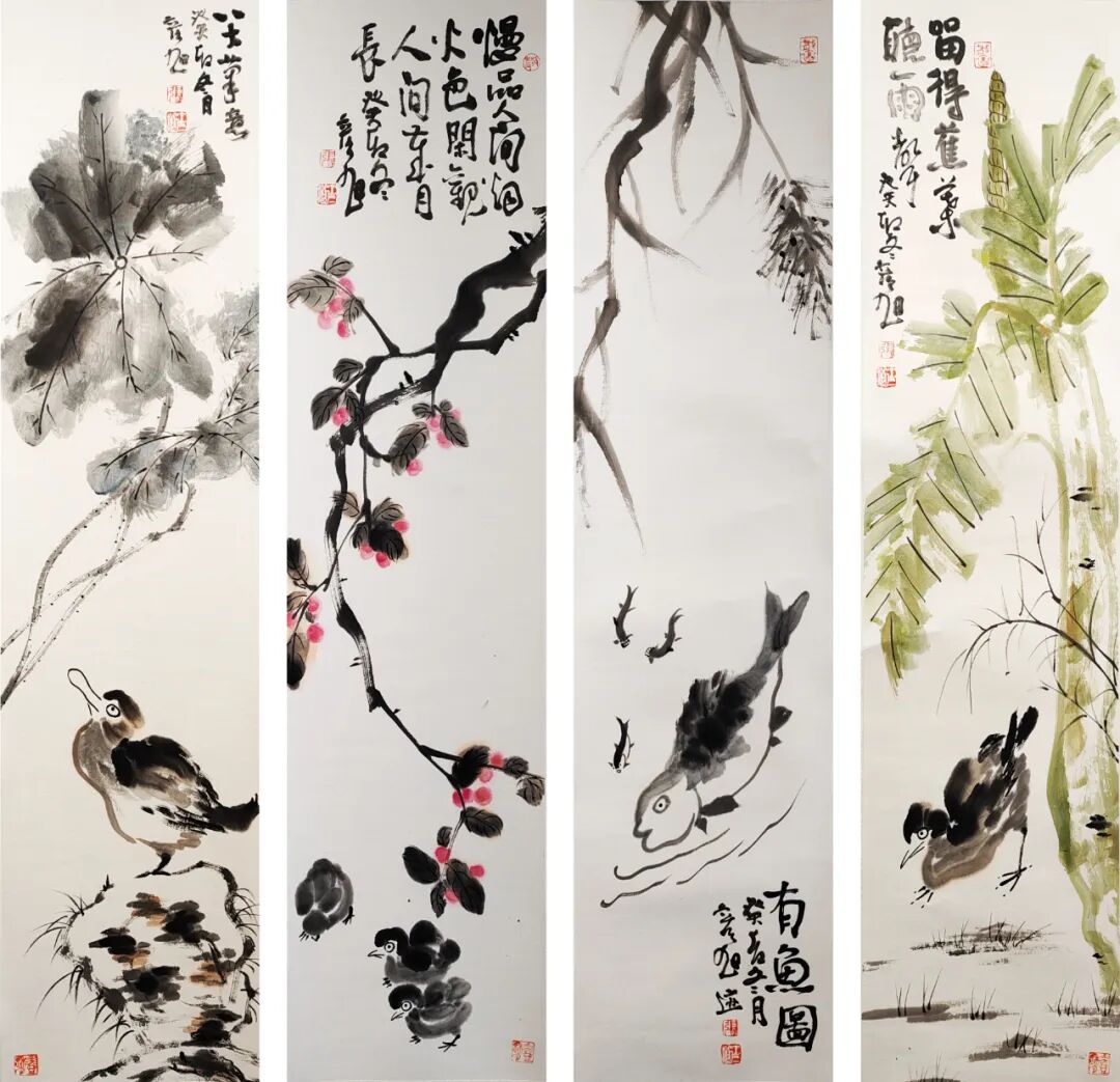 展讯画亦非画张彦旭国画作品展04220506