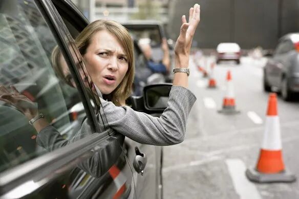 Road rage is the norm in Melbourne.
