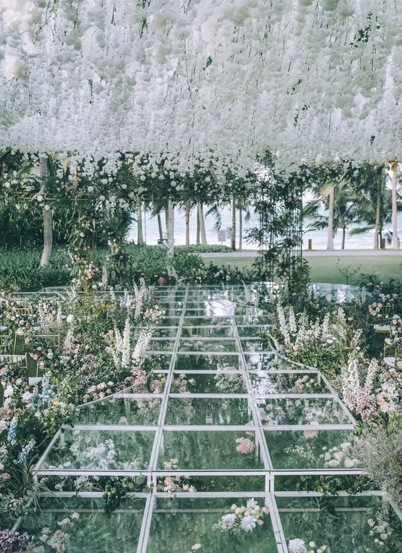 婚礼场布 | 等一切都结束之后，来一场充满阳光的户外婚礼吧！