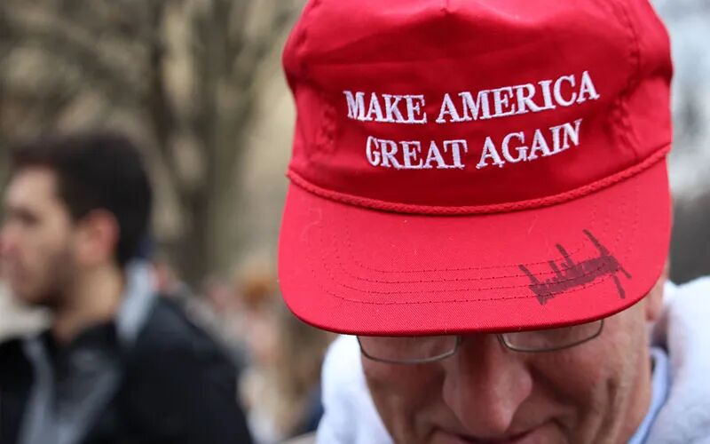 Amid sea of MAGA hats, Arizonans relish moment of Trump&rsquo;s inauguration |  Cronkite News