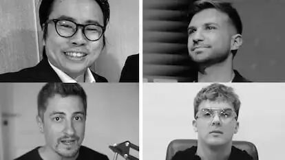 Julian Peh、Mauricio Novelli、Manuel Terrones Godoy 和 Hayden Mark Davis 在摄影作品中。