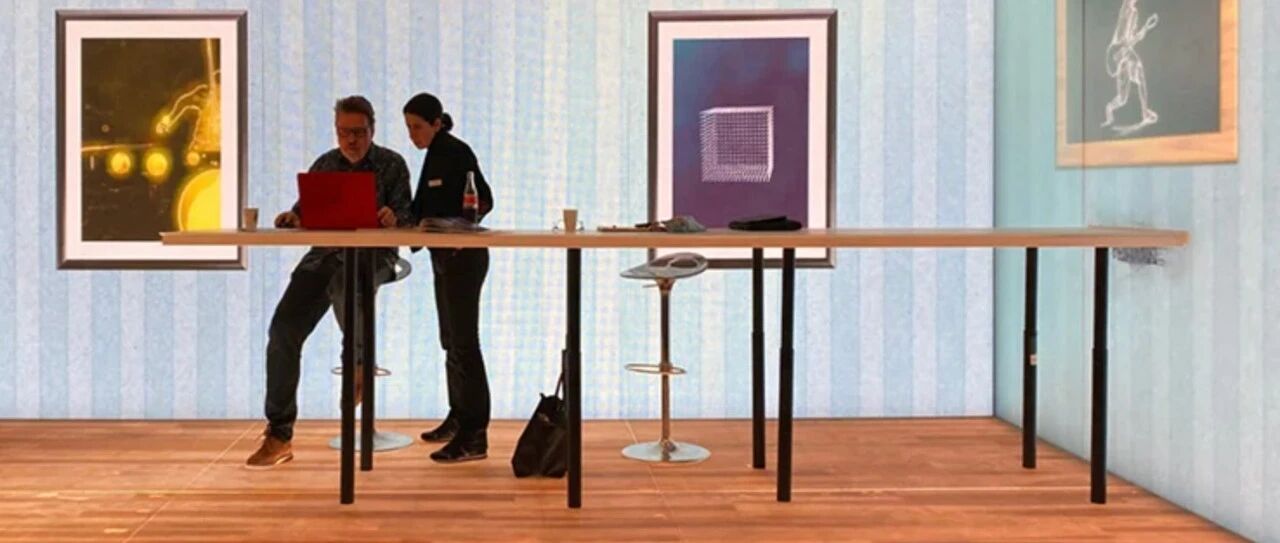 颠覆传统墙纸，德国人竟用屏幕代替！