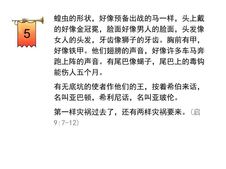 圣经图表——《启示录》中(图53)