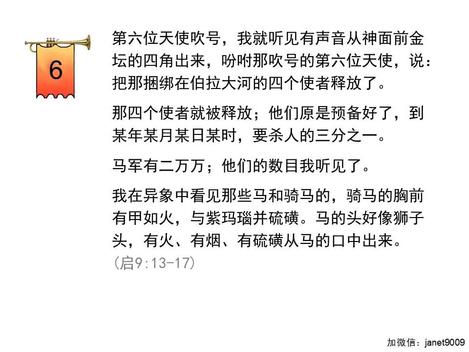 圣经图表——《启示录》中(图58)