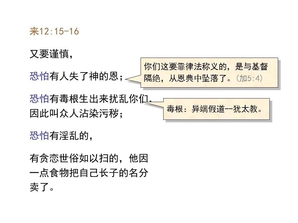 圣经图表——《希伯来书》下(图68)