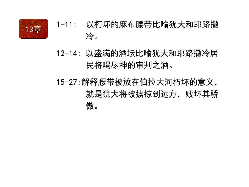 圣经图表——《耶利米书》上(图26)