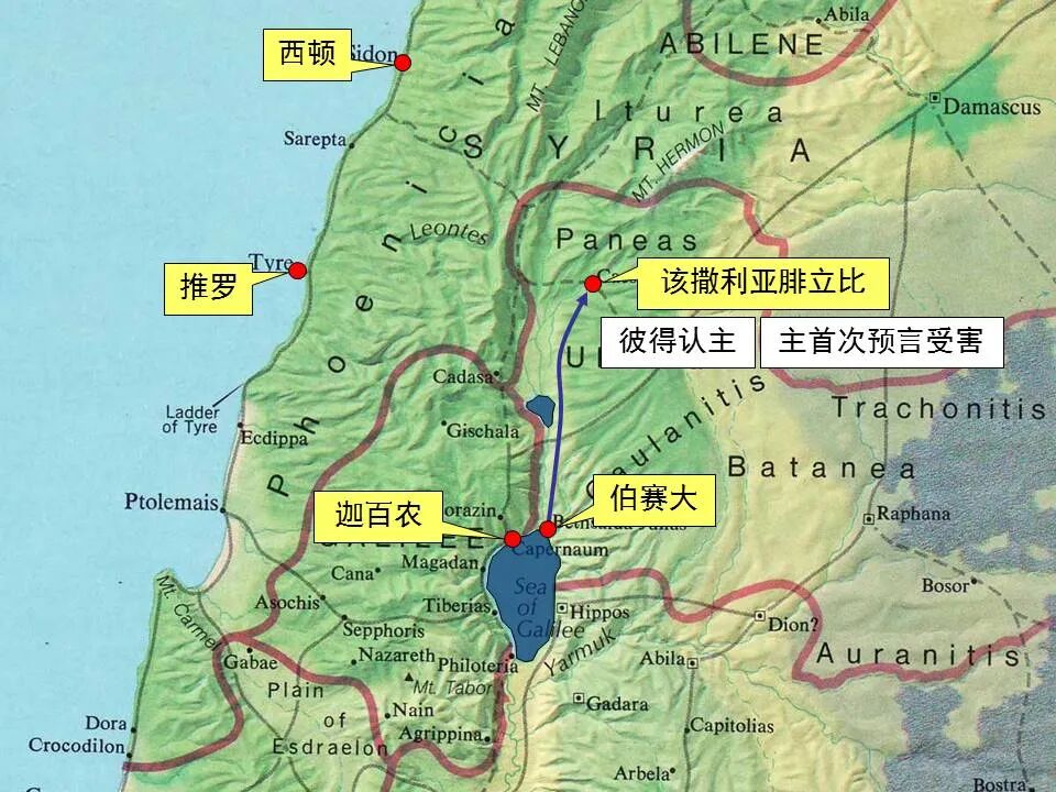 圣经图表——《路加福音》中(图38)