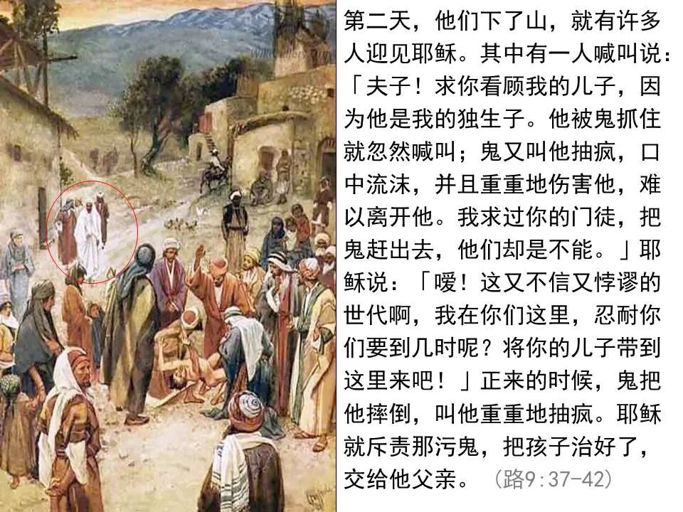 圣经图表——《路加福音》中(图48)