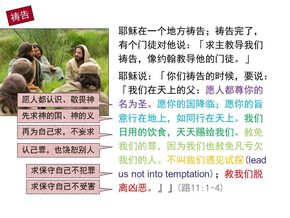 圣经图表——《路加福音》中(图67)