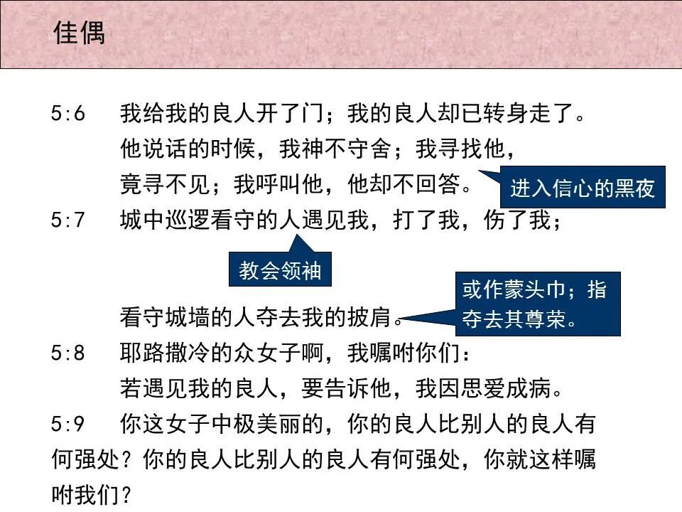 圣经图表——《雅歌》(图44)