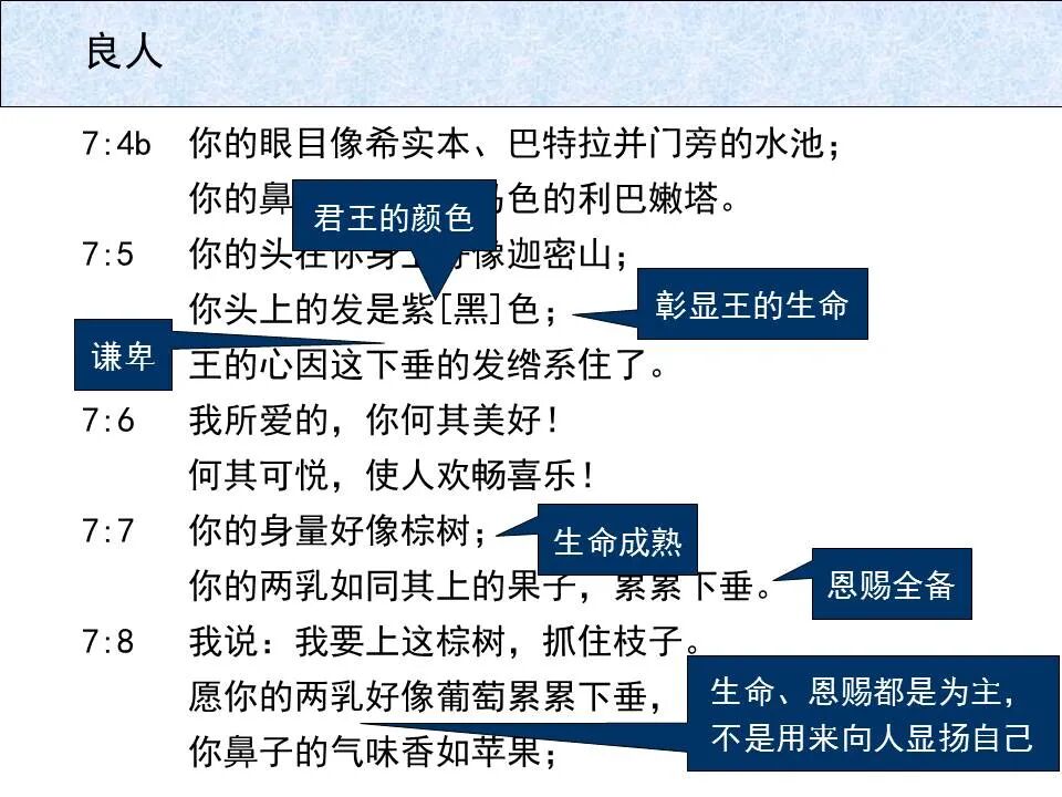 圣经图表——《雅歌》(图63)