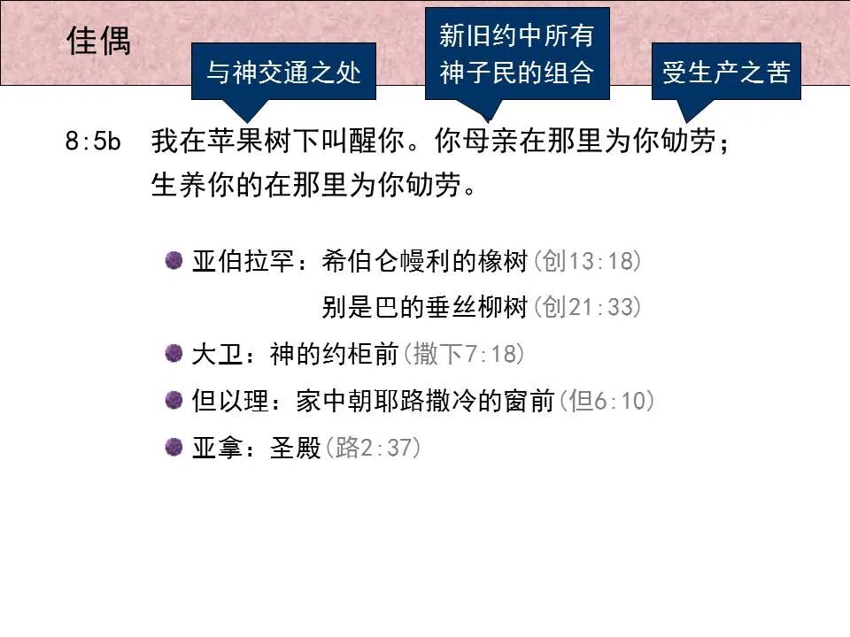 圣经图表——《雅歌》(图70)