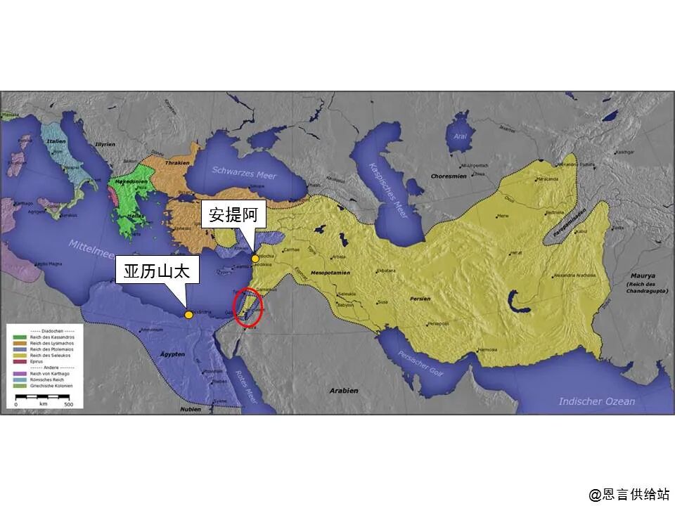 圣经图表——四福音书(图22)