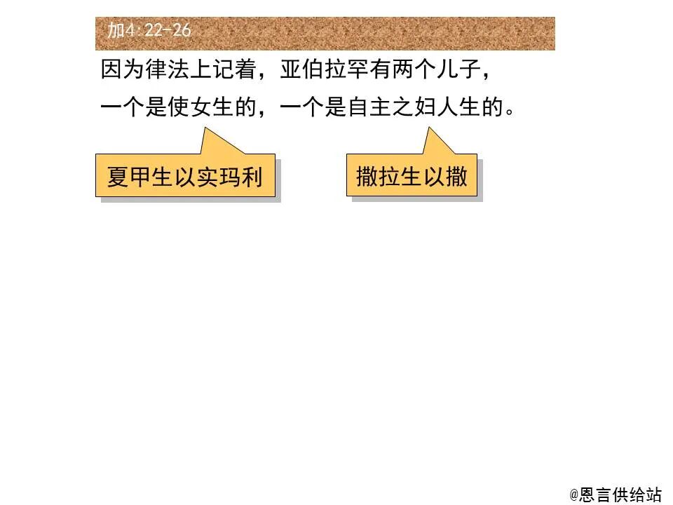 圣经图表——《加拉太书》(图39)