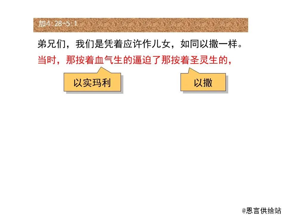 圣经图表——《加拉太书》(图45)