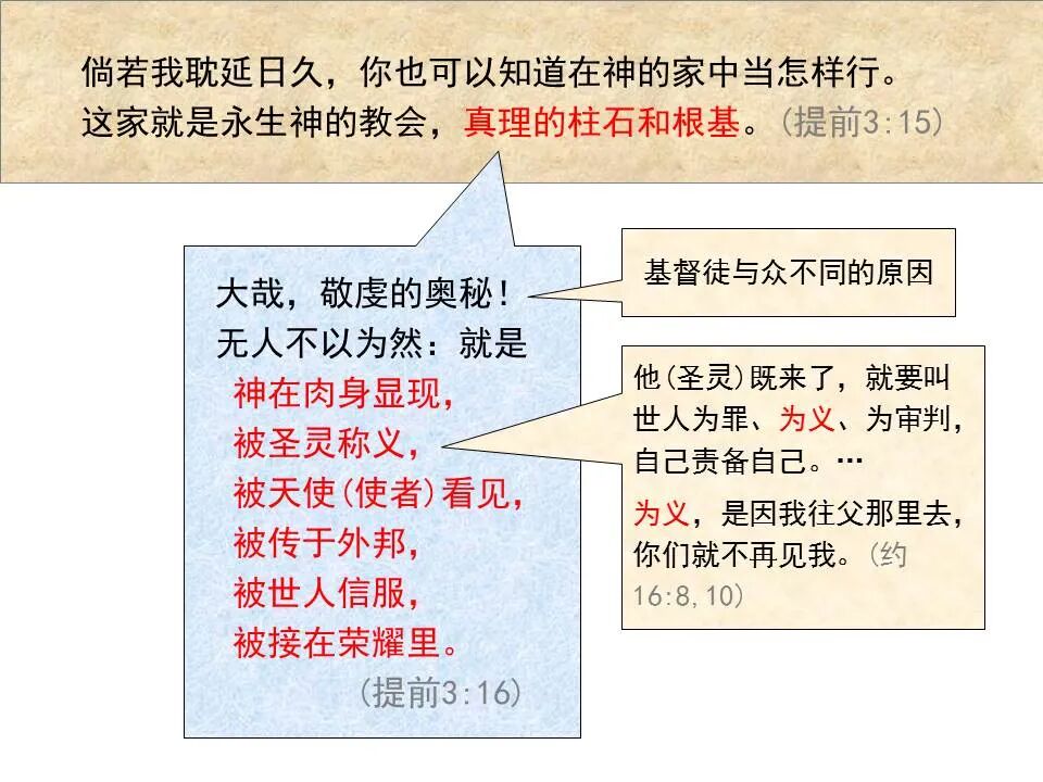 圣经图表——《提摩太前书》(图42)