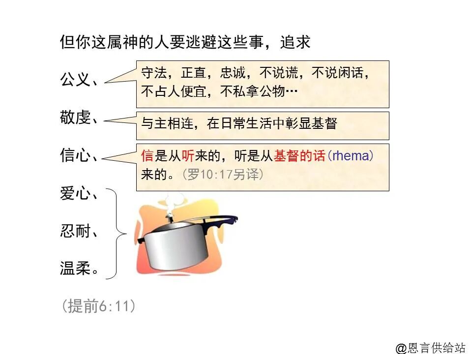 圣经图表——《提摩太前书》(图58)