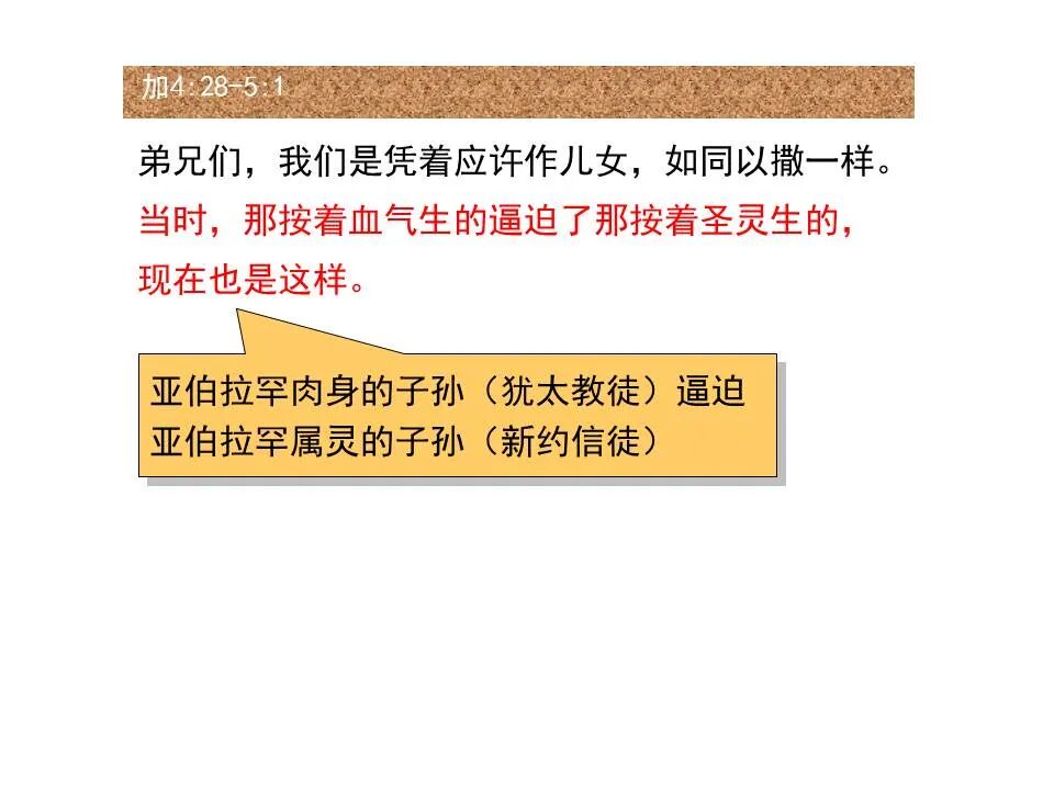 圣经图表——《加拉太书》(图46)