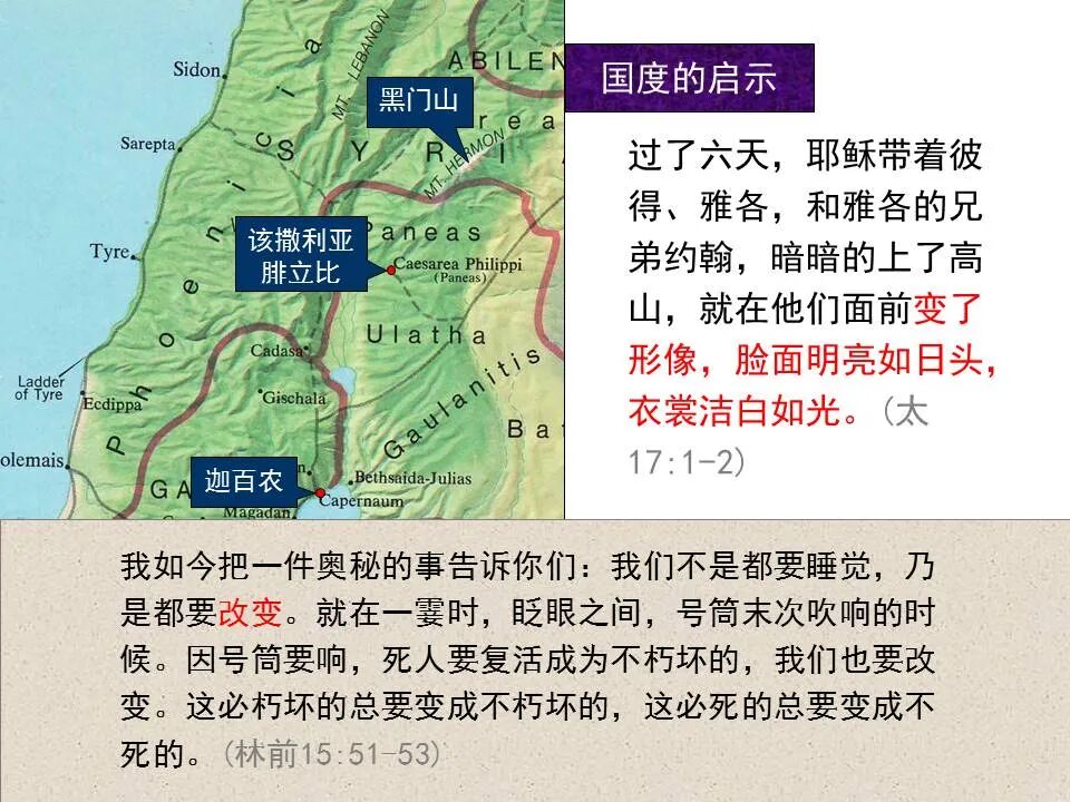 圣经图表——《马太福音》中(图107)