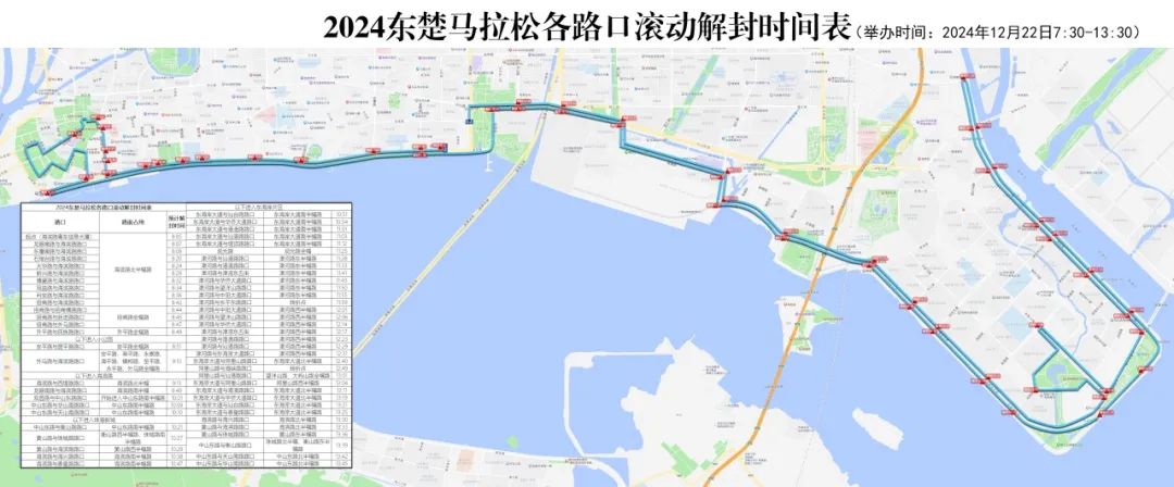 2024“汕马”周日开跑，市区这些道路、桥梁将实施临时交通管制