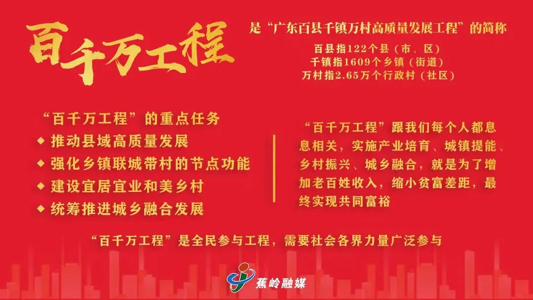 聚“蕉”融湾•奋战“百千万”｜抓项目拼经济兴建设，南磜镇实干为笔书写“百千万工程”奋斗篇章！