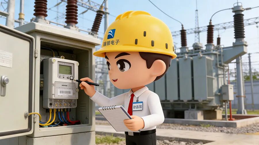 瑞银形象人在变电站里看电表.jpg