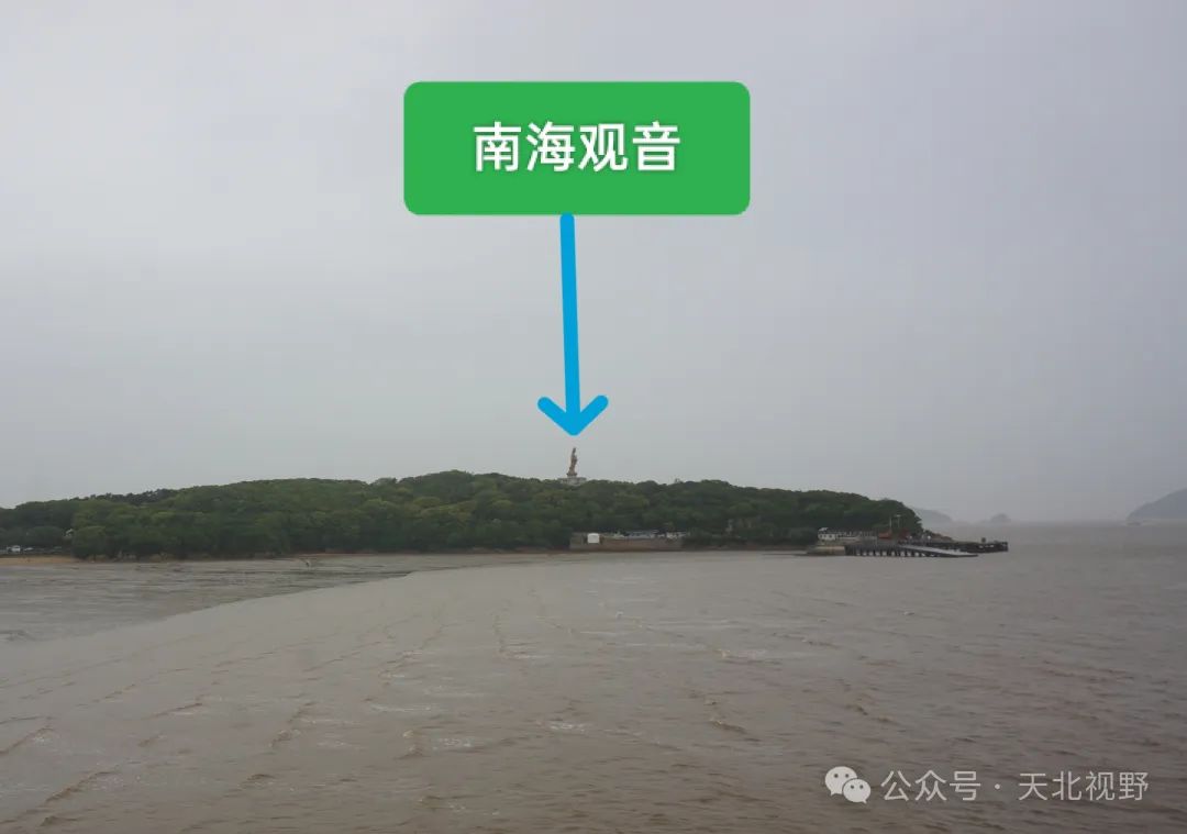 浙江舟山普陀山的南海观音