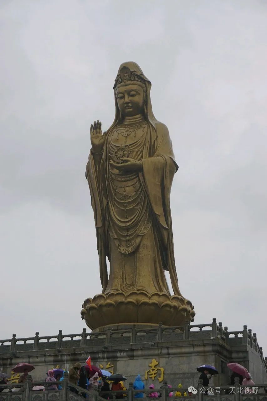 浙江舟山普陀山的南海观音